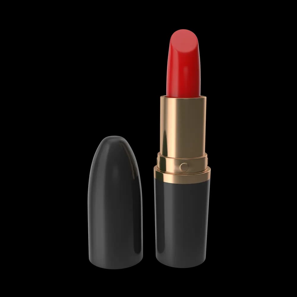 lápiz labial rojo