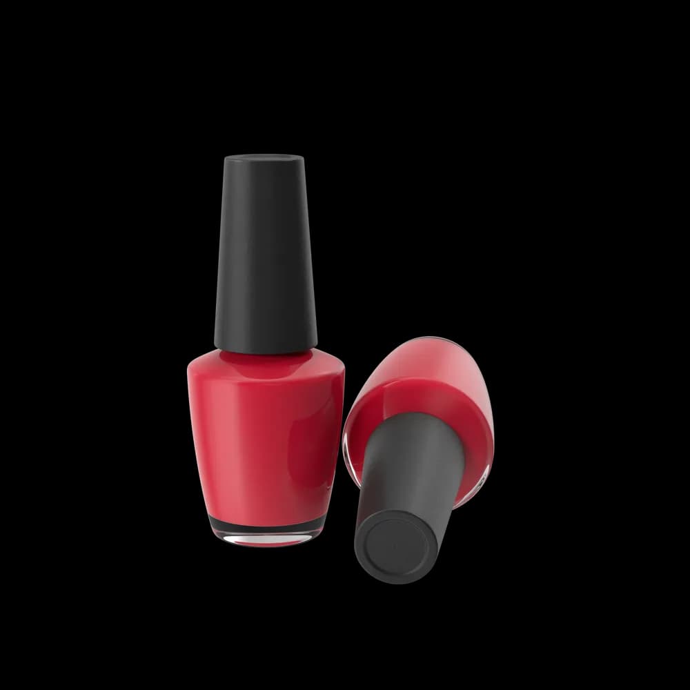 Esmalte de uñas rojo