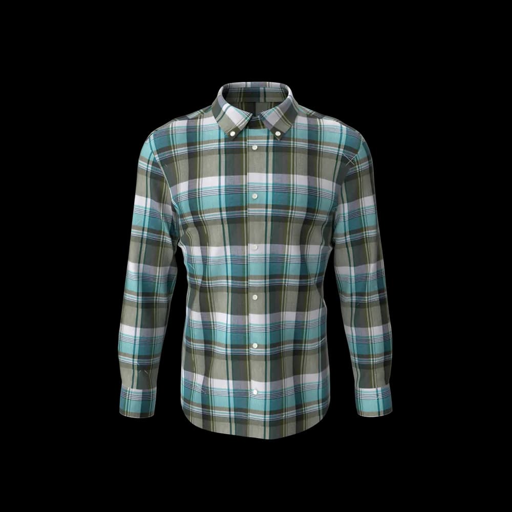 Camisa de cuadros para hombre