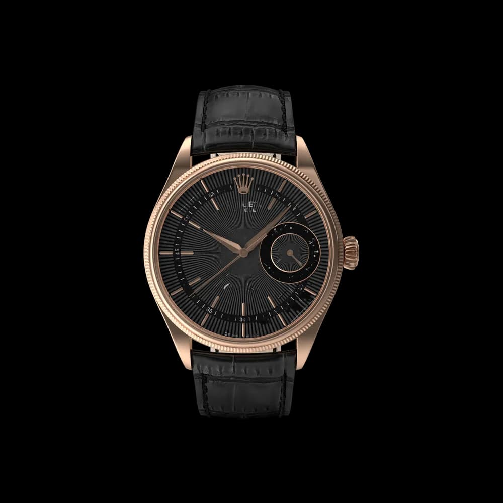 Rolex Cellini Fecha Esfera Negra